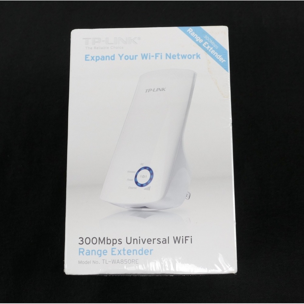 TP-Link 300Mbps Universal‎ WiFi Range Extender White TL-WA850RE New Sealed